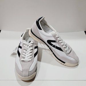 Women's Sneakers, White/Navy - Size 8 M